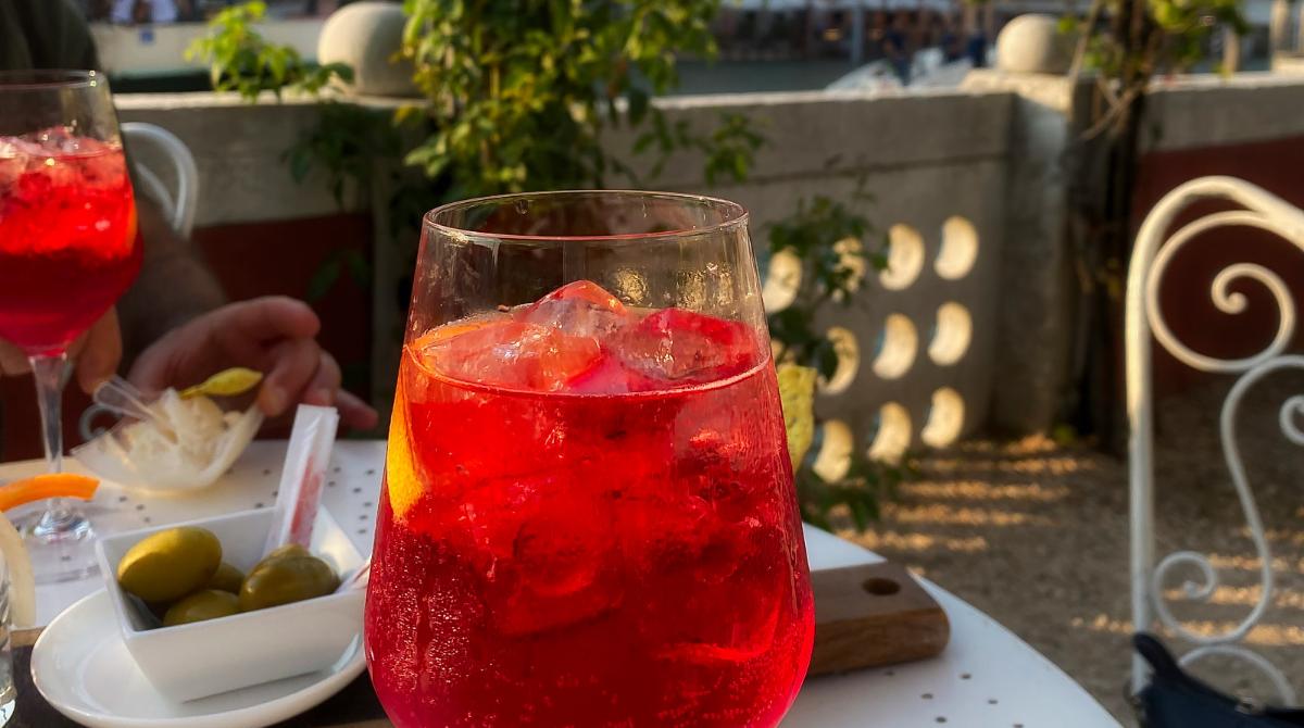                                                                                      Venetian Aperitif in the Garden on the Grand Canal