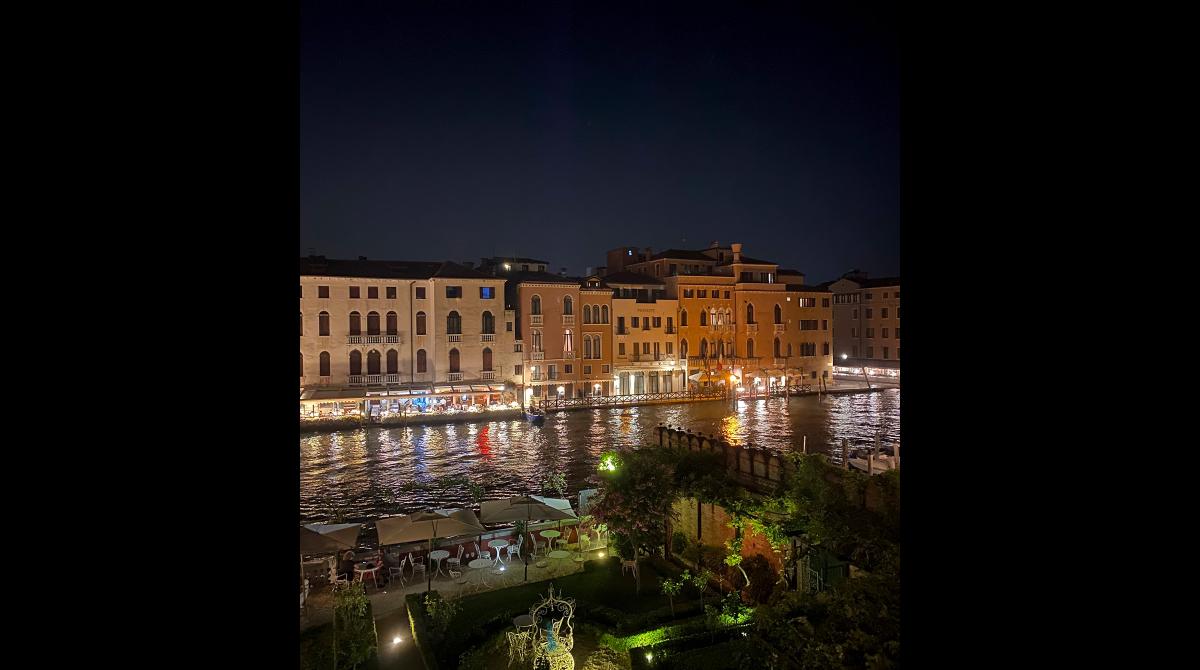                                                                                      Venetian Aperitif in the Garden on the Grand Canal