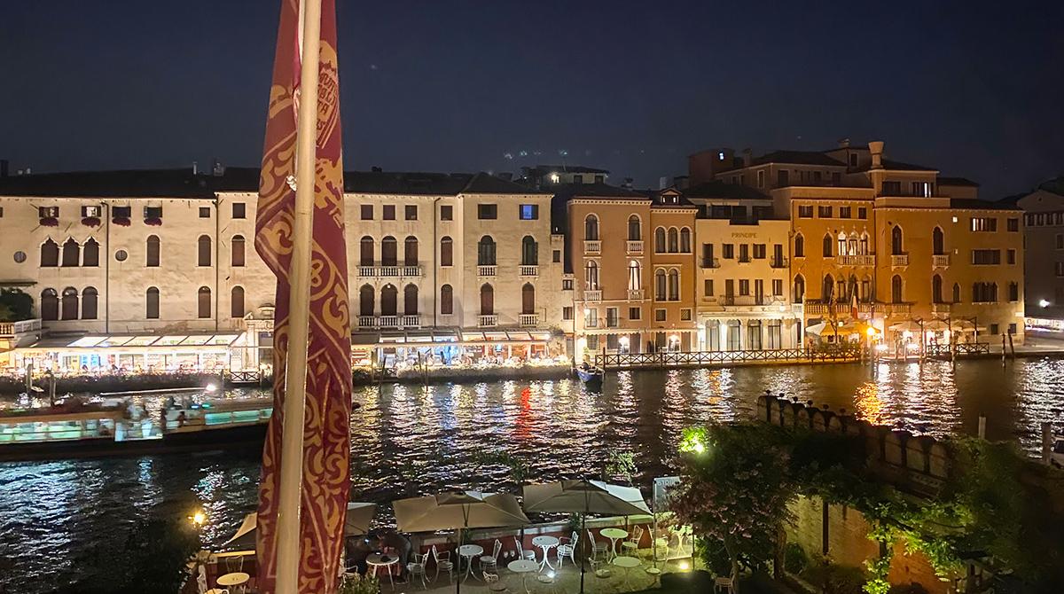                                                                                      Venetian Aperitif in the Garden on the Grand Canal