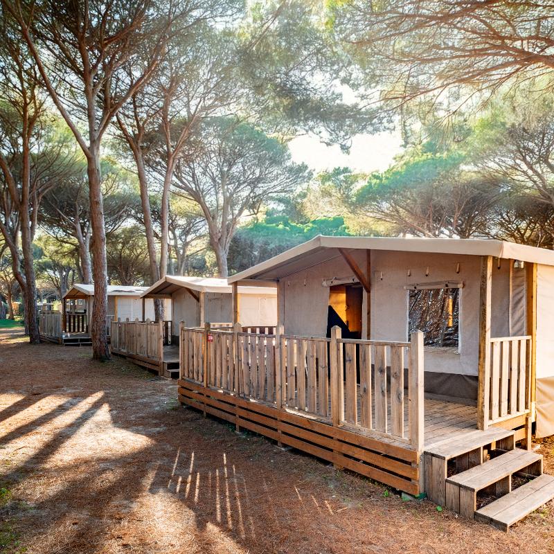 Tienda Lodge Safari S'ena Arrubia Camping